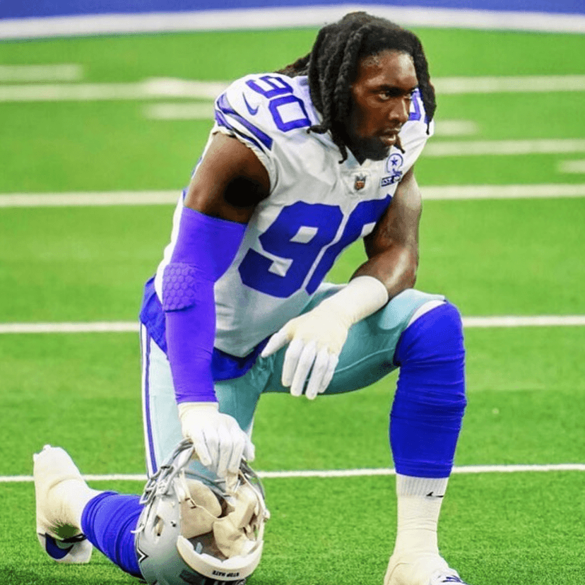 DeMarcus Lawrence Unveils Rengoku Tattoo – A Fiery Tribute to Warrior Spirit