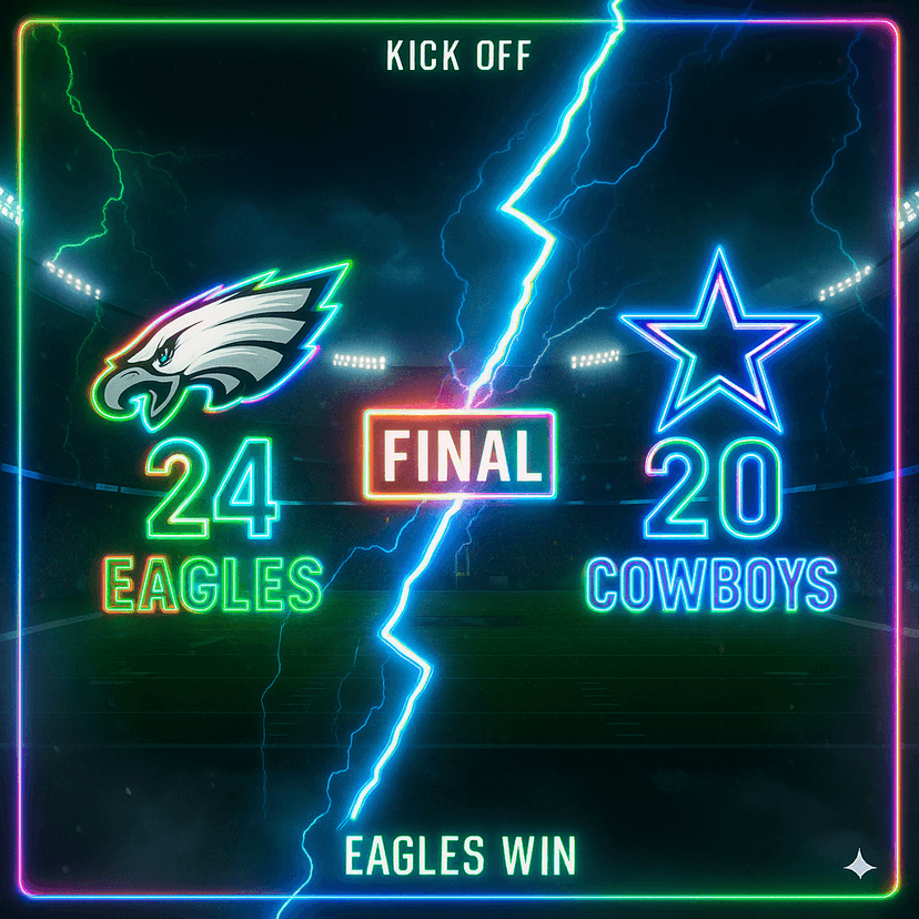 Eagles Soar to Victory Over Cowboys in Epic Season Opener