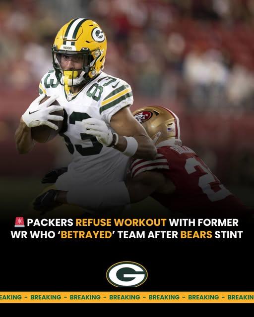 Packers Reject Return of Ex-Receiver Who Joined Bears and Criticized Locker Room
