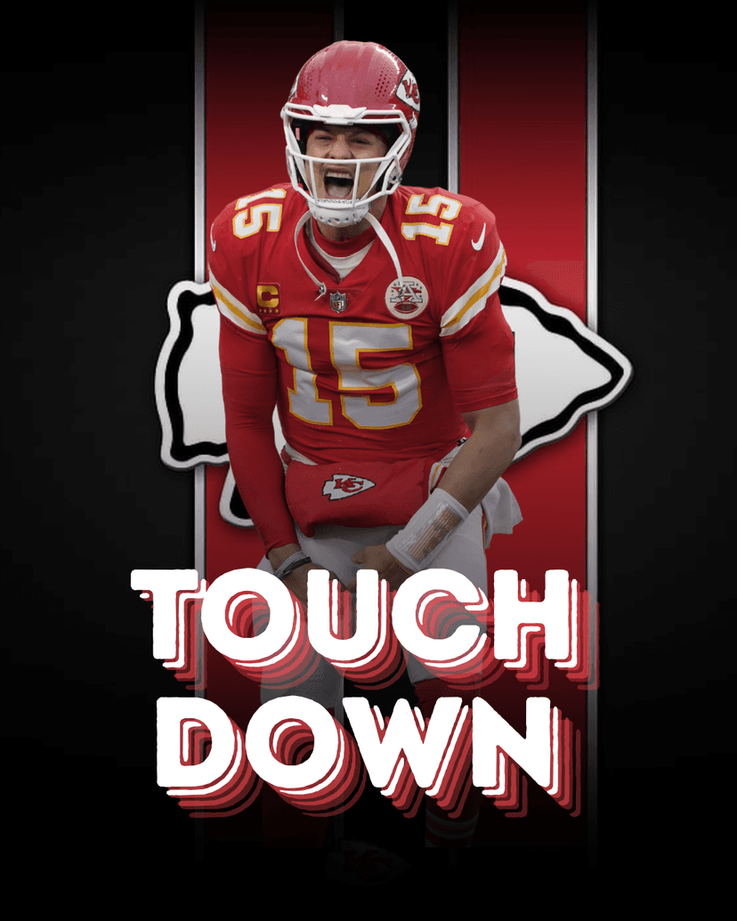 The first touchdown to open the game for the Chiefs belonged to Patrick Mahomes