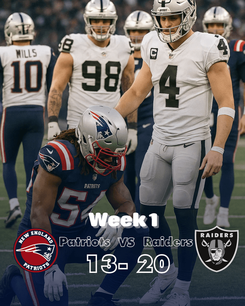 PATRIOTS FACE THE TROUBLE IN THE SEASON OPENER!