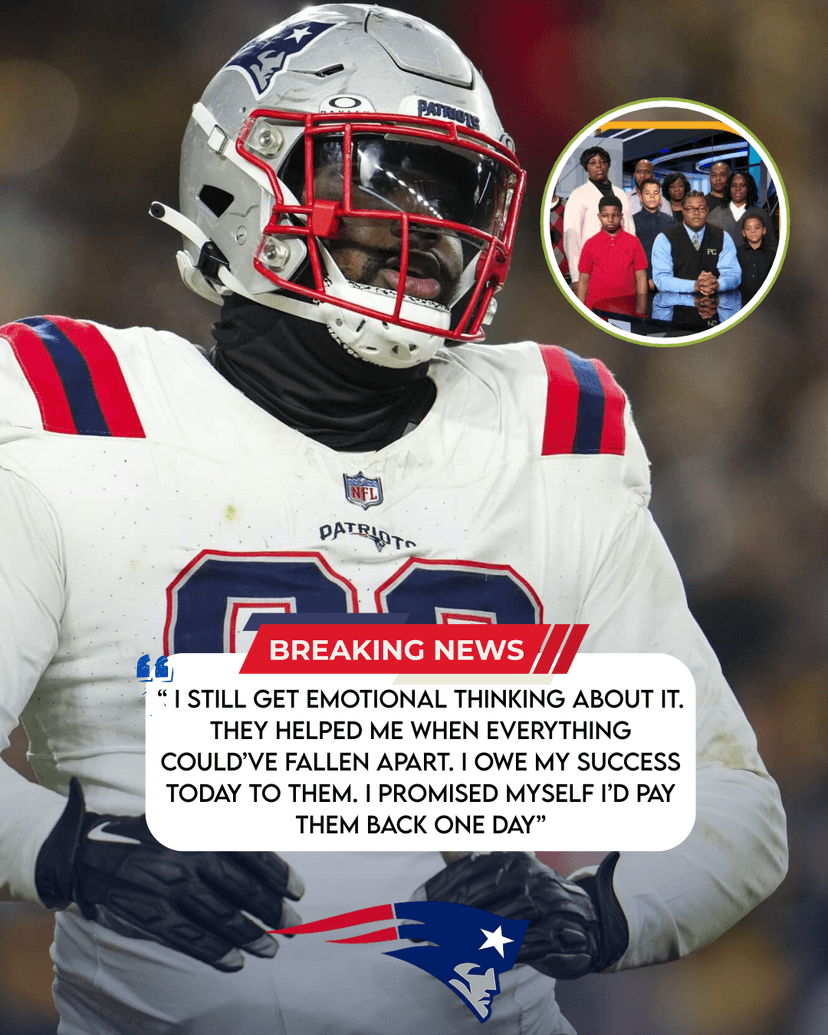 Patriots Star Honors Childhood Friend’s Family with $10,000 Monthly Pledge
