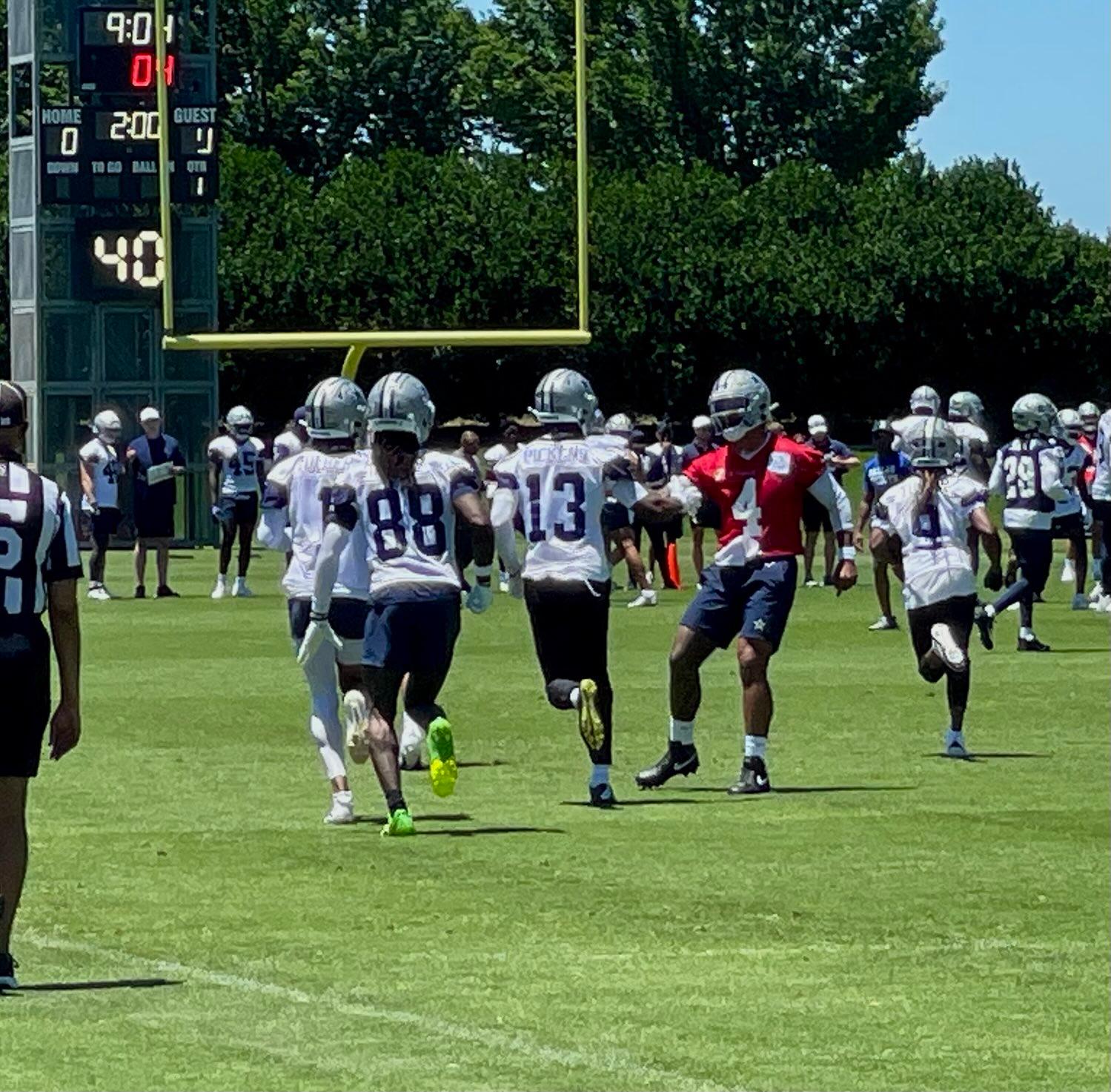 Jon Machota on X: "Dak Prescott, George Pickens, CeeDee Lamb  https://t.co/ZHOnwmUkqI" / X