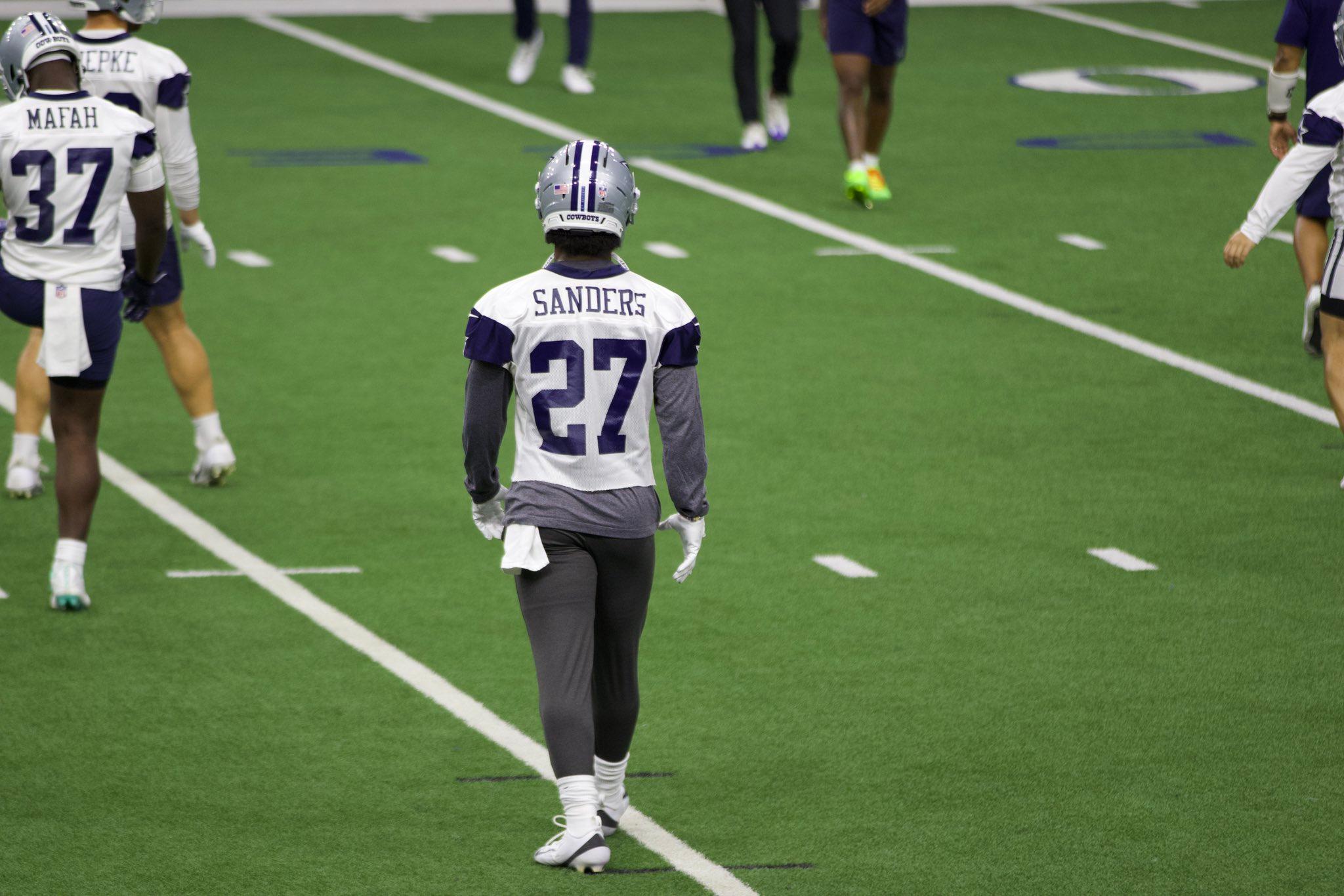 Nick Harris on X: "Cowboys RB Miles Sanders got a few more opportunities  with the first-team unit today. It's been Sanders and Javonte Williams  getting the chances with the ones in mandatory