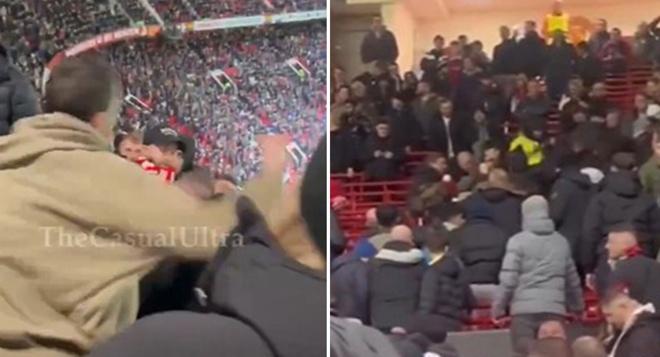 39 người bị bắt trong cuộc xô xát ở Old Trafford - Thể thao