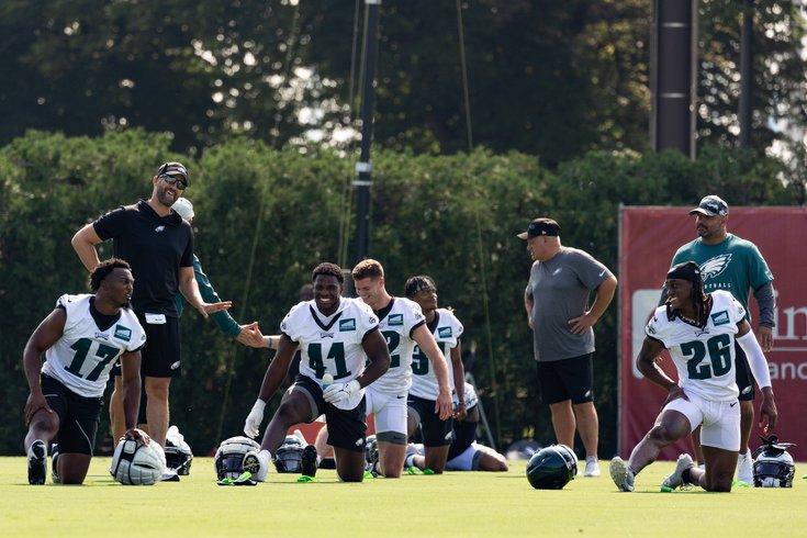 Eagles training camp game ball: Two undrafted players shine in first practice | PhillyVoice
