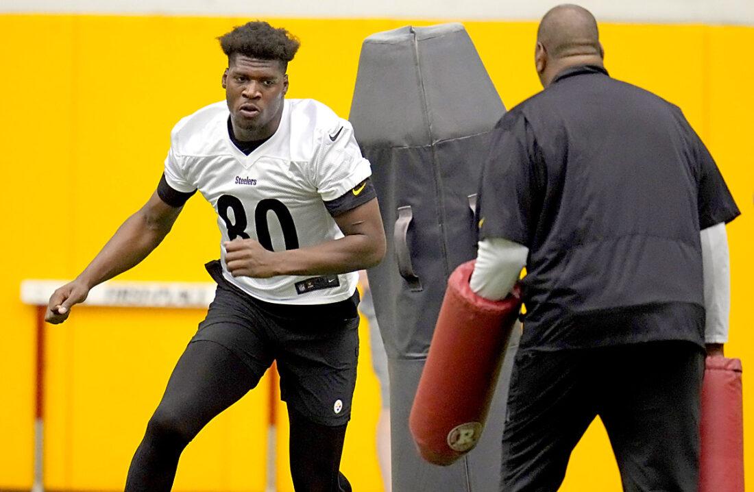 A sizable advantage for Steelers rookie tight end | News, Sports, Jobs - Altoona Mirror