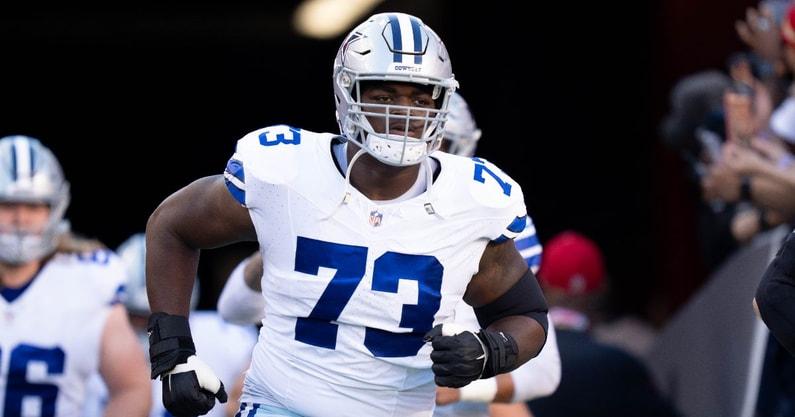 Tyler Smith says he's 'really comfortable' at guard for Cowboys