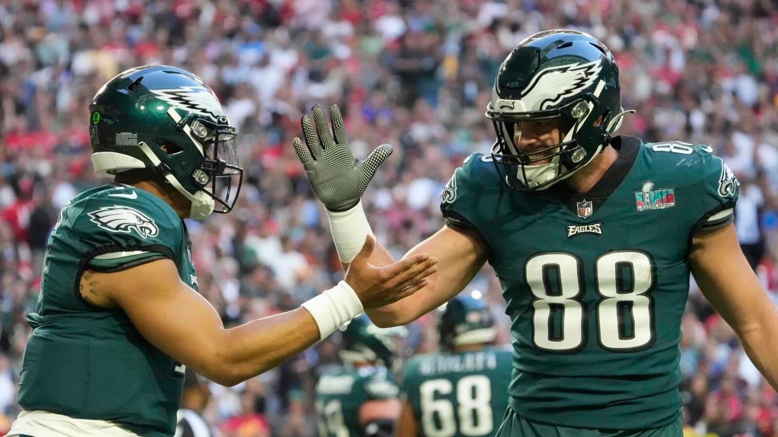 Eagles' Dallas Goedert shares bold Jalen Hurts take | Yardbarker